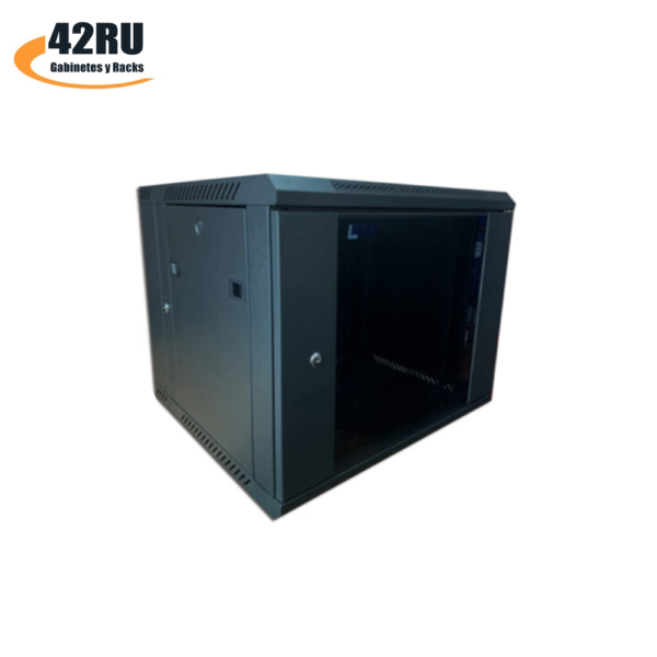 Gabinete de Pared 09 RU para Redes, Video Vigilancia y equipos de telecomunicaciones en centros de datos y Video Seguridad