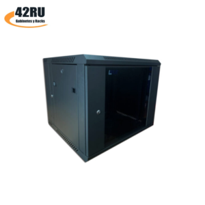 Gabinete de Pared 12RU Abatible para Redes, Video Vigilancia y equipos de telecomunicaciones en centros de datos y Video Seguridad