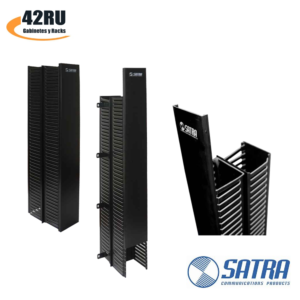 Satra Organizador - Ordenador Vertical Doble Con Tapa 90 Cm Alt