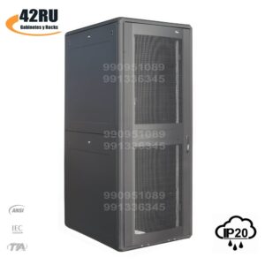 gabinete de 42ru 2000x800x1000 Quest puerta frontal microperforada